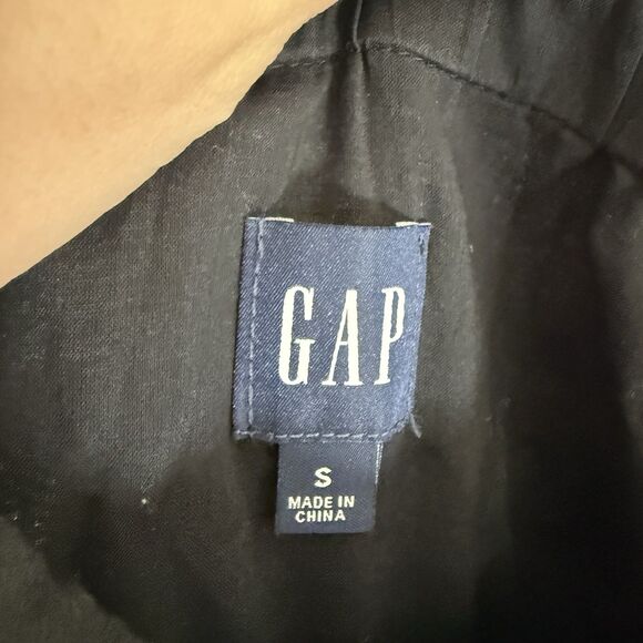 Gap Dress Women's Small Black Pullover Sleeveless 100% Cotton Lightweight - Picture 6 of 11